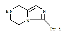 (9ci)-5,6,7,8-四氫-3-(1-甲基乙基)-咪唑并[1,5-a]吡嗪結(jié)構(gòu)式_752200-12-7結(jié)構(gòu)式
