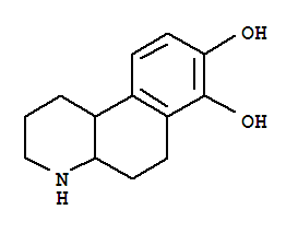 (9ci)-1,2,3,4,4a,5,6,10b-八氫-苯并[f]喹啉-7,8-二醇結(jié)構(gòu)式_752933-27-0結(jié)構(gòu)式