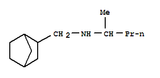 (9ci)-n-(1-甲基丁基)-雙環(huán)[2.2.1]庚烷-2-甲胺結構式_75382-69-3結構式