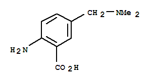 (9ci)-2-氨基-5-[(二甲基氨基)甲基]-苯甲酸結(jié)構(gòu)式_755729-93-2結(jié)構(gòu)式