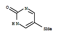 (9ci)-5-(甲基硫代)-2(1H)-嘧啶酮結(jié)構(gòu)式_75670-14-3結(jié)構(gòu)式