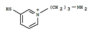 Pyridinium, 1-(3-aminopropyl)-3-mercapto-(9ci)Structure,758642-63-6Structure Pyridinium, 1-(3-aminopropyl)-3-mercapto-(9ci) Structure,758642-63-6Structure