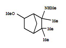 (9ci)-6-甲氧基-n,2,3,3-四甲基-雙環(huán)[2.2.1]庚烷-2-胺結構式_758650-09-8結構式