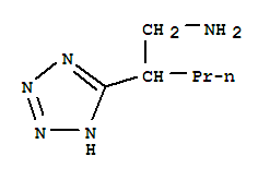 (9ci)-beta-丙基-1H-四唑-5-乙胺結(jié)構式_758696-66-1結(jié)構式