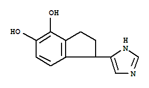 (9ci)-2,3-二氫-1-(1H-咪唑-4-基)-1H-茚-4,5-二醇結構式_759436-71-0結構式
