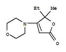 (9ci)-5-乙基-5-甲基-4-(4-嗎啉)-2(5H)-呋喃酮結(jié)構(gòu)式_760191-41-1結(jié)構(gòu)式
