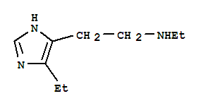 (9ci)-n,5-二乙基-1H-咪唑-4-乙胺結(jié)構(gòu)式_761345-22-6結(jié)構(gòu)式