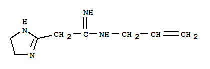 (9ci)-4,5-二氫-n-2-丙烯基-1H-咪唑-2-鹽酸乙脒結構式_763874-62-0結構式