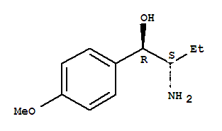 [r-(r*,s*)]-(9ci)-alpha-(1-氨基丙基)-4-甲氧基-苯甲醇結(jié)構(gòu)式_766474-45-7結(jié)構(gòu)式