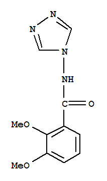(9ci)-2,3-二甲氧基-n-4H-1,2,4-噻唑-4-基-苯甲酰胺結(jié)構(gòu)式_766526-40-3結(jié)構(gòu)式