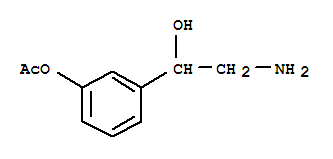 (9ci)-3-(乙酰基氧基)-alpha-(氨基甲基)-苯甲醇結(jié)構(gòu)式_769873-06-5結(jié)構(gòu)式