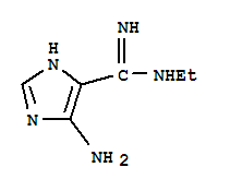 (9ci)-5-氨基-n-乙基-1H-咪唑-4-羧酰胺結構式_769888-82-6結構式