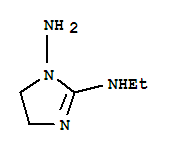 (9ci)-n2-乙基-4,5-二氫-1H-咪唑-1,2-二胺結(jié)構(gòu)式_769907-44-0結(jié)構(gòu)式