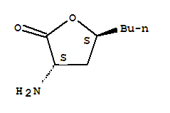 (3s,5s)-(9ci)-3-氨基-5-丁基二氫-2(3H)-呋喃酮結構式_770698-94-7結構式