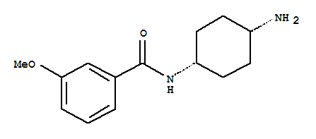 (9ci)-n-(順式-4-氨基環(huán)己基)-3-甲氧基-苯甲酰胺結(jié)構(gòu)式_771543-83-0結(jié)構(gòu)式