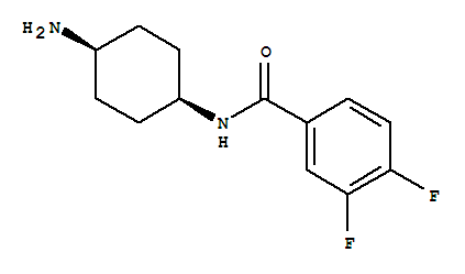 (9ci)-n-(順式-4-氨基環(huán)己基)-3,4-二氟-苯甲酰胺結(jié)構(gòu)式_771545-82-5結(jié)構(gòu)式