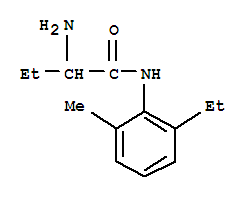 (9ci)-2-氨基-n-(2-乙基-6-甲基苯基)-丁酰胺結(jié)構(gòu)式_772288-38-7結(jié)構(gòu)式