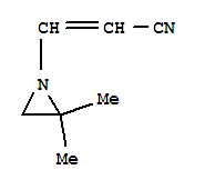 2-Propenenitrile,3-(2,2-dimethyl-1-aziridinyl)-(9ci)Structure,77376-91-1Structure 2-Propenenitrile,3-(2,2-dimethyl-1-aziridinyl)-(9ci) Structure,77376-91-1Structure