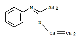 (9ci)-1-乙烯-1H-苯并咪唑-2-胺結(jié)構(gòu)式_77416-92-3結(jié)構(gòu)式