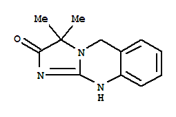 (9ci)-1,5-二氫-3,3-二甲基-咪唑并[2,1-b]喹唑啉-2(3h)-酮結構式_774492-90-9結構式