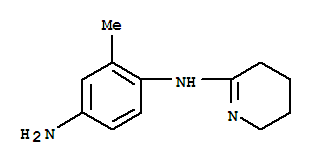 (9ci)-2-甲基-n1-(3,4,5,6-四氫-2-吡啶)-1,4-苯二胺結(jié)構(gòu)式_775536-32-8結(jié)構(gòu)式