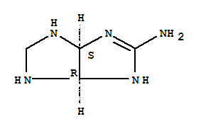 順式-(9ci)-1,3a,4,5,6,6a-六氫-咪唑并[4,5-d]咪唑-2-胺結(jié)構(gòu)式_776269-45-5結(jié)構(gòu)式