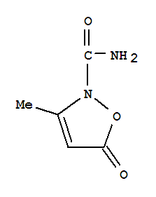 (9ci)-3-甲基-5-氧代-2(5H)-異噁唑羧酰胺結(jié)構(gòu)式_77643-86-8結(jié)構(gòu)式