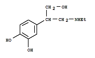 (9ci)-4-[2-(乙基氨基)-1-(羥基甲基)乙基]-1,2-苯二醇結(jié)構(gòu)式_776996-11-3結(jié)構(gòu)式