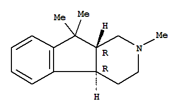反式-(9ci)-2,3,4,4a,9,9a-六氫-2,9,9-三甲基-1H-茚并[2,1-c]吡啶結構式_776999-41-8結構式