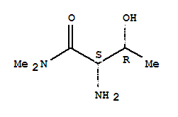[r-(r*,s*)]-(9ci)-2-氨基-3-羥基-N,N-二甲基-丁酰胺結(jié)構(gòu)式_777021-86-0結(jié)構(gòu)式