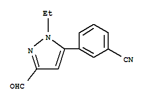(9ci)-3-(1-乙基-3-甲?；?1H-吡唑-5-基)-苯甲腈結(jié)構(gòu)式_777952-87-1結(jié)構(gòu)式