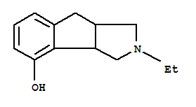 (9ci)-2-乙基-1,2,3,3a,8,8a-六氫-茚并[1,2-c]吡咯-4-醇結(jié)構(gòu)式_778542-74-8結(jié)構(gòu)式