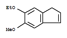 (9ci)-6-乙氧基-5-甲氧基-1H-茚結(jié)構(gòu)式_778638-75-8結(jié)構(gòu)式