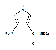 1H-pyrazole-4-carboxamide,3-amino-n-methyl-(9ci)Structure,77937-05-4Structure 1H-pyrazole-4-carboxamide,3-amino-n-methyl-(9ci) Structure,77937-05-4Structure