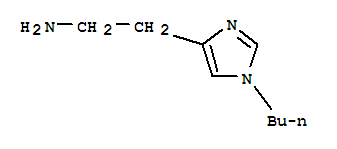 (9ci)-1-丁基-1H-咪唑-4-乙胺結構式_779979-10-1結構式