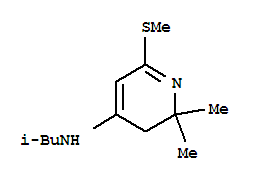 4-Pyridinamine,2,3-dihydro-2,2-dimethyl-n-(2-methylpropyl)-6-(methylthio)-(9ci)Structure,779981-94-1Structure 4-Pyridinamine,2,3-dihydro-2,2-dimethyl-n-(2-methylpropyl)-6-(methylthio)-(9ci) Structure,779981-94-1Structure