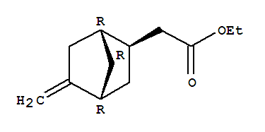 (1r,2r,4r)-rel-(9ci)-5-亞甲基-雙環(huán)[2.2.1]庚烷-2-乙酸乙酯結(jié)構(gòu)式_780789-84-6結(jié)構(gòu)式