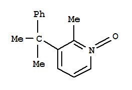 Pyridine, 2-methyl-3-(1-methyl-1-phenylethyl)-, 1-oxide (9ci)Structure,780801-45-8Structure Pyridine, 2-methyl-3-(1-methyl-1-phenylethyl)-, 1-oxide (9ci) Structure,780801-45-8Structure