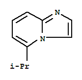 (9ci)-5-(1-甲基乙基)-咪唑并[1,2-a]吡啶結構式_78132-61-3結構式
