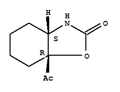 順式-(9ci)-7a-乙?；鶜?2(3H)-苯噁唑酮結構式_78174-36-4結構式