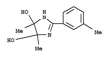 (9ci)-4,5-二氫-4,5-二甲基-2-(3-甲基苯基)-1H-咪唑-4,5-二醇結構式_782397-55-1結構式