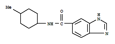 (9ci)-n-(4-甲基環(huán)己基)-1H-苯并咪唑-5-羧酰胺結(jié)構(gòu)式_785813-32-3結(jié)構(gòu)式