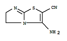 (9ci)-3-氨基-5,6-二氫-咪唑并[2,1-b]噻唑-2-甲腈結(jié)構(gòu)式_787500-08-7結(jié)構(gòu)式