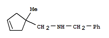 (9ci)-n-[(1-甲基-3-環(huán)戊烯-1-基)甲基]-苯甲胺結(jié)構(gòu)式_787513-56-8結(jié)構(gòu)式
