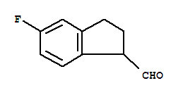 (9ci)-5-氟-2,3-二氫-1H-茚-1-羧醛結(jié)構(gòu)式_789631-76-1結(jié)構(gòu)式