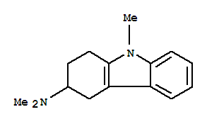 (9ci)-2,3,4,9-四氫-n,n,9-三甲基-1H-咔唑-3-胺結(jié)構(gòu)式_790145-56-1結(jié)構(gòu)式