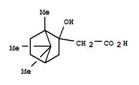 (9ci)-2-羥基-1,7,7-三甲基-雙環(huán)[2.2.1]庚烷-2-乙酸結(jié)構(gòu)式_790648-13-4結(jié)構(gòu)式