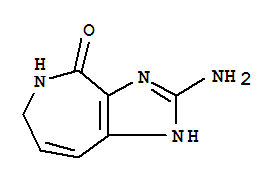 (9ci)-2-氨基-5,6-二氫-咪唑并[4,5-c]氮雜革-4(1h)-酮結(jié)構(gòu)式_790665-09-7結(jié)構(gòu)式