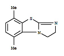 (9ci)-2,3-二氫-5,8-二甲基-咪唑并[2,1-b]苯并噻唑結構式_791014-34-1結構式