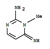 2-Pyrimidinamine,1,6-dihydro-6-imino-1-methyl-(9ci)Structure,791015-63-9Structure 2-Pyrimidinamine,1,6-dihydro-6-imino-1-methyl-(9ci) Structure,791015-63-9Structure